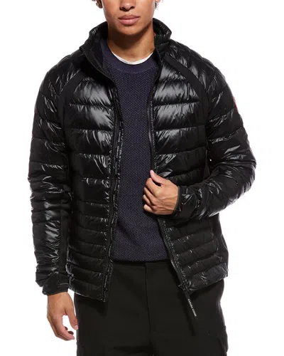 Canada Goose Down Puffer Jacket In Black