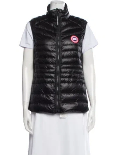 Pre-owned Canada Goose Down Vest W/ Tags In Black