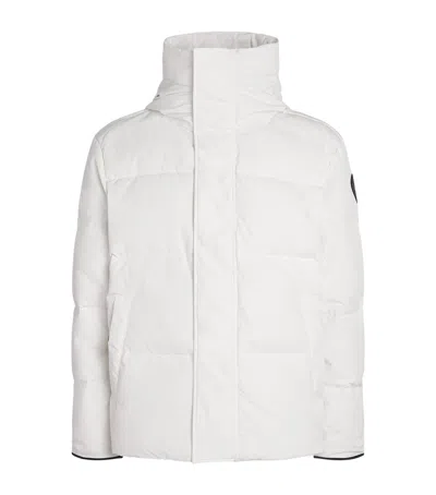 Canada Goose Down Water-repellent Seymour Parka In White