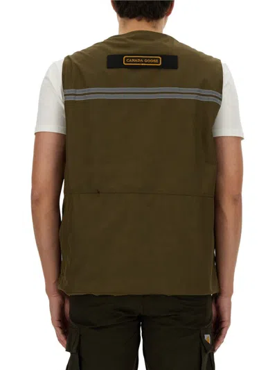 CANADA GOOSE CANADA GOOSE VESTS WITH LOGO