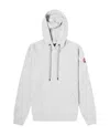 Canada Goose Drawstring Pullover Hoodie In White