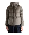 Canada Goose Montgomery Hooded Down Puffer Jacket In Gray