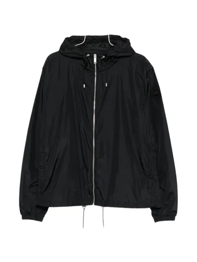 Canada Goose Drift Hooded Zip-up Jacket In Black