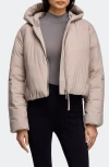 Canada Goose Elba Convertible Hooded Down Jacket In Neutral