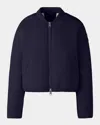 Canada Goose Elba Down Bomber Jacket In Purple