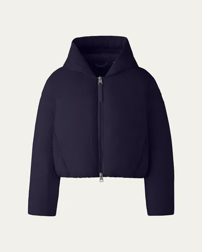Canada Goose Elba Hooded Down Puffer Jacket In Future Dusk