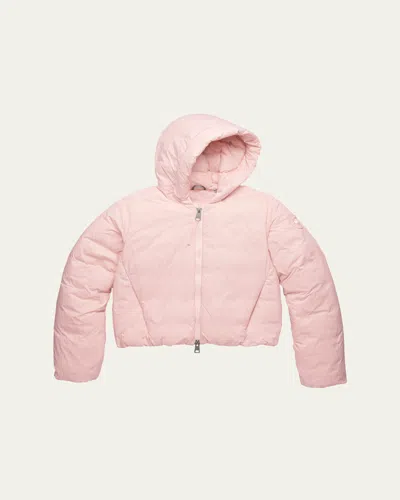 Canada Goose Elba Hooded Down Puffer Jacket In Pink
