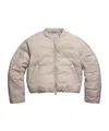 Canada Goose Quilted Bomber Jacket Featuring Long Sleeves In Multi