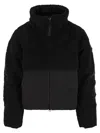 Canada Goose Elora Quilted Shell And Fleece Jacket In Black