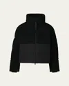 Canada Goose Black 'black Label' Elora Down Puffer Jacket In Black