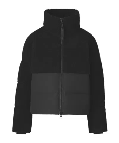 Canada Goose Elora Puffer Jacket In Black