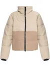 Canada Goose Elora Wool-blend Puffer Jacket In Neutrals