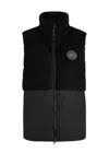 Canada Goose Black Elora Down Vest In Black