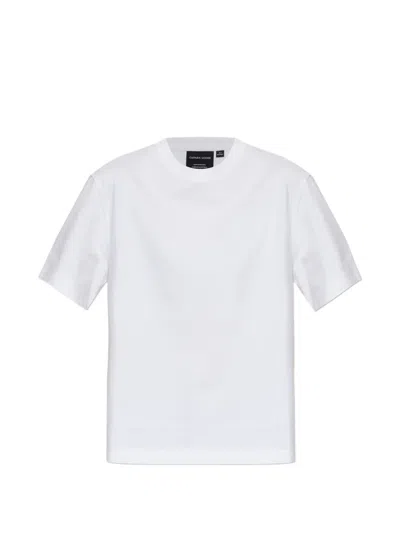 Canada Goose Embossed-logo T-shirt In White