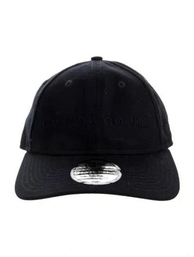 Pre-owned Canada Goose Embroidered Baseball Hat In Blue