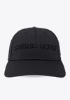 Canada Goose Embroidered Logo Baseball Cap In Black