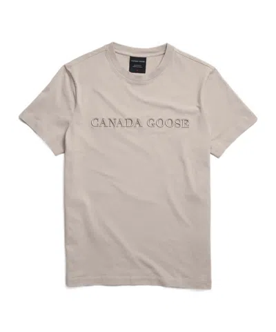 Canada Goose Emersen Crewneck T-shirt In Gray