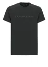 Canada Goose Emersen Embroidered Wordmark T-shirt In Black