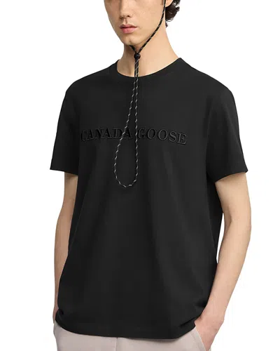 CANADA GOOSE EMERSON EMBROIDERED TEE
