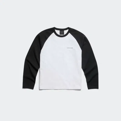 Canada Goose Eon Long Sleeve T-shirt In Black