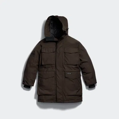 Canada Goose Erie Parka In Brown