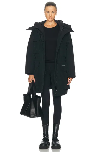 Canada Goose Erie Parka In Black