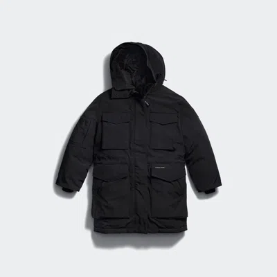 Canada Goose Erie Parka Mit Tonal Disc In Black