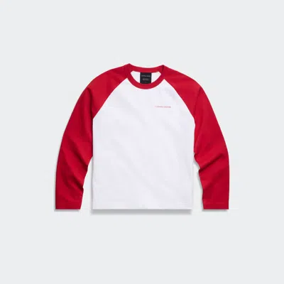 Canada Goose Eryn Long Sleeve T-shirt In Red
