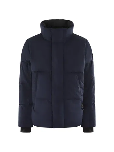 Canada Goose Everett Black Label Puffer Jacket In Blue