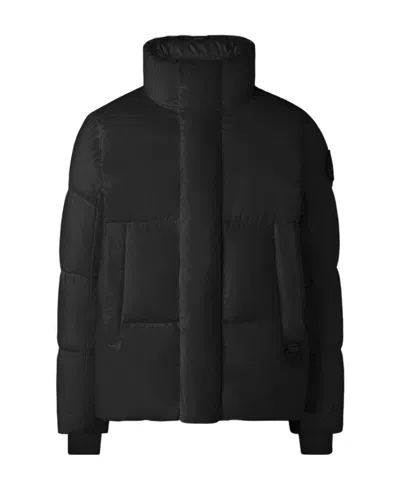 Canada Goose Everett Funnel-neck Padded Jacket In Black