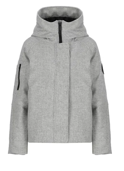 Canada Goose Bomber "everleigh" In Grey