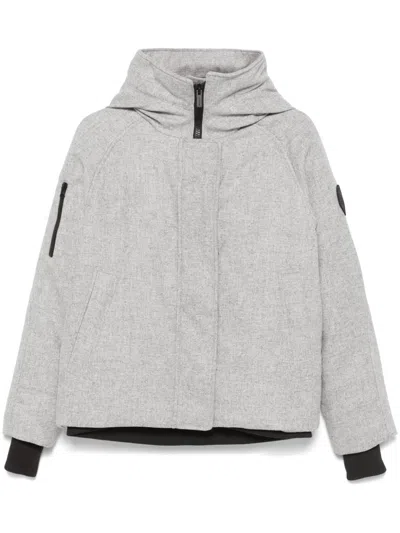Canada Goose Everleigh Bomber Jacket In Grey