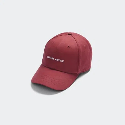 Canada Goose Everyday Cap In Red