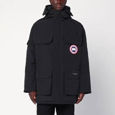 CANADA GOOSE CANADA GOOSE EXPEDITION BLACK NYLON PARKA