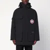 Canada Goose Expedition Black Nylon Parka In Black