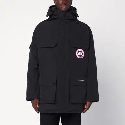 Canada Goose Expedition Black Nylon Parka