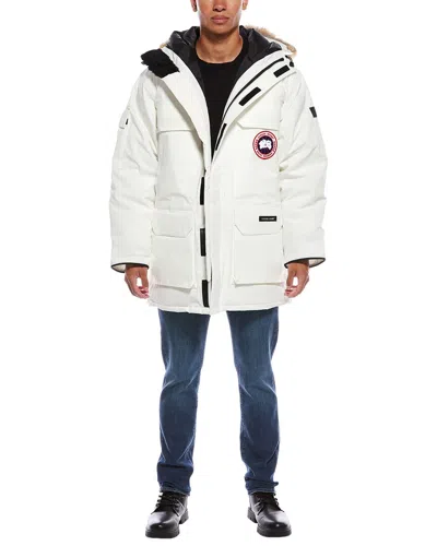Canada Goose Expedition Down Heritage Parka In White