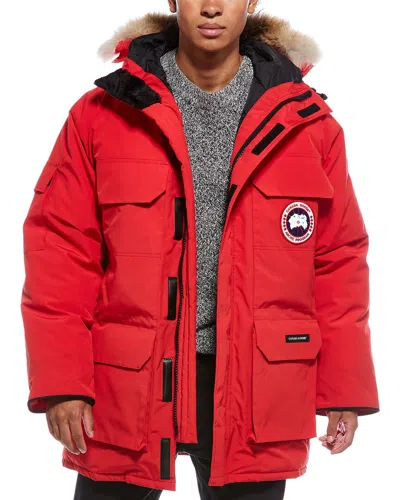 Canada Goose Expedition Down Parka In Red