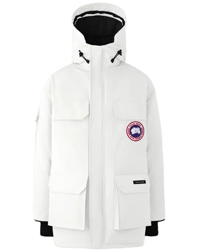 Canada Goose Expedition Down Parka In White