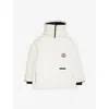 Canada Goose Nrth Star White Expedition Hooded Woven-down Parka 7-16 Years In White
