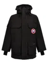 Canada Goose Mens Black Expedition High-neck Shell-down Parka Jacket Xl In Black