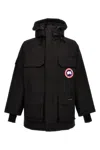 Canada Goose Mens Black Expedition High-neck Shell-down Parka Jacket Xl In Black