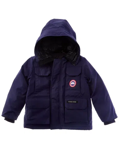 Canada Goose Kids' Expedition Parka In Blue