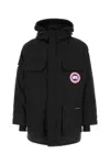 Canada Goose Men Black Polyester Blend Expedition Down Jacket In Black