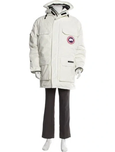 Pre-owned Canada Goose Expedition Parka In Neutral