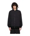 Canada Goose Fabe Zipper Casual Jacket In Black