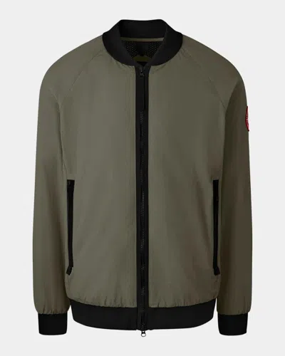 Canada Goose Faber Bomber Jacket Men's Green Long Sleeve Full Zip Gbo45