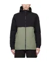 Canada Goose Faber Colour-block Hooded Jacket In Black