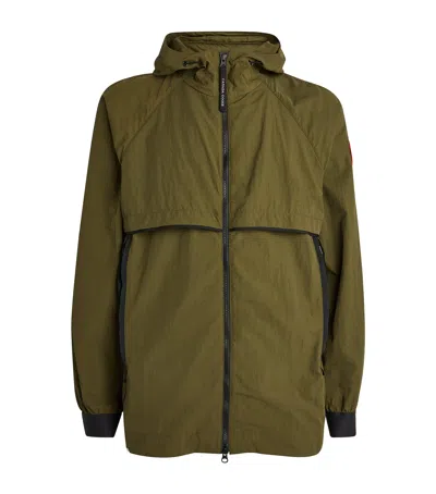 Canada Goose Faber Hooded Jacket In Green