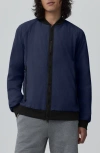 Canada Goose Faber Recycled Nylon Bomber Jacket In Atlantic Navy